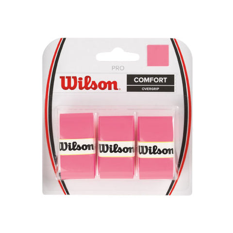 Wilson Pro Overgrip Pink 3 pack