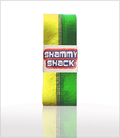 Shammy Shack Yellow and Lime Hockey Grip